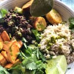 Fast Cuban Inspired Bowl
