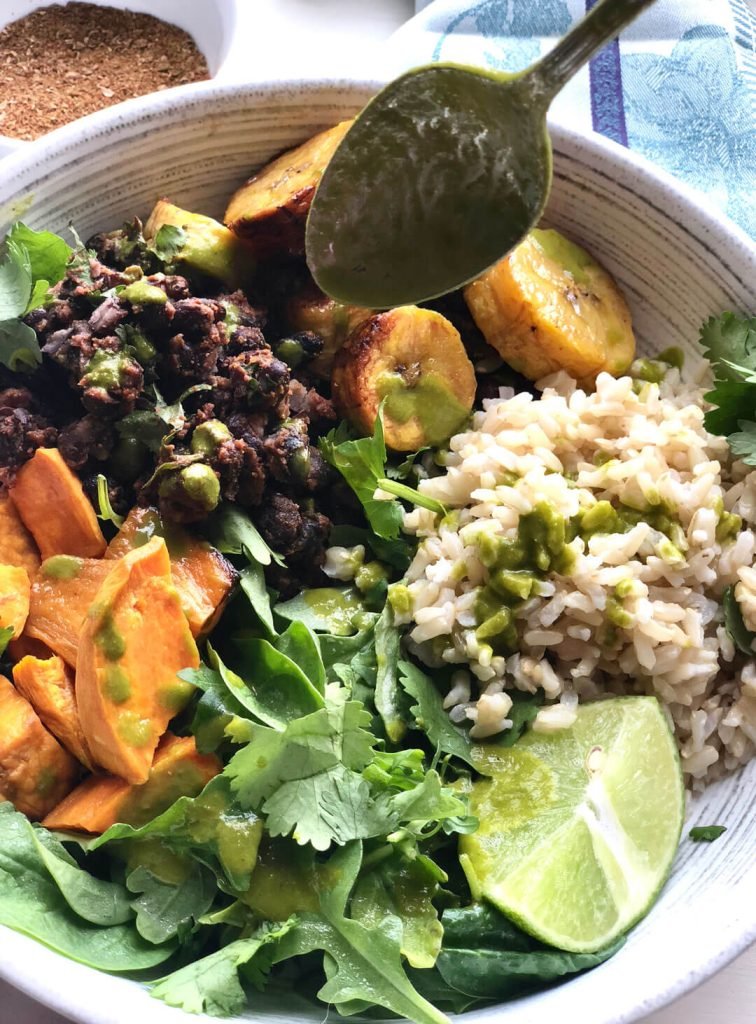 Fast Cuban Inspired Bowl